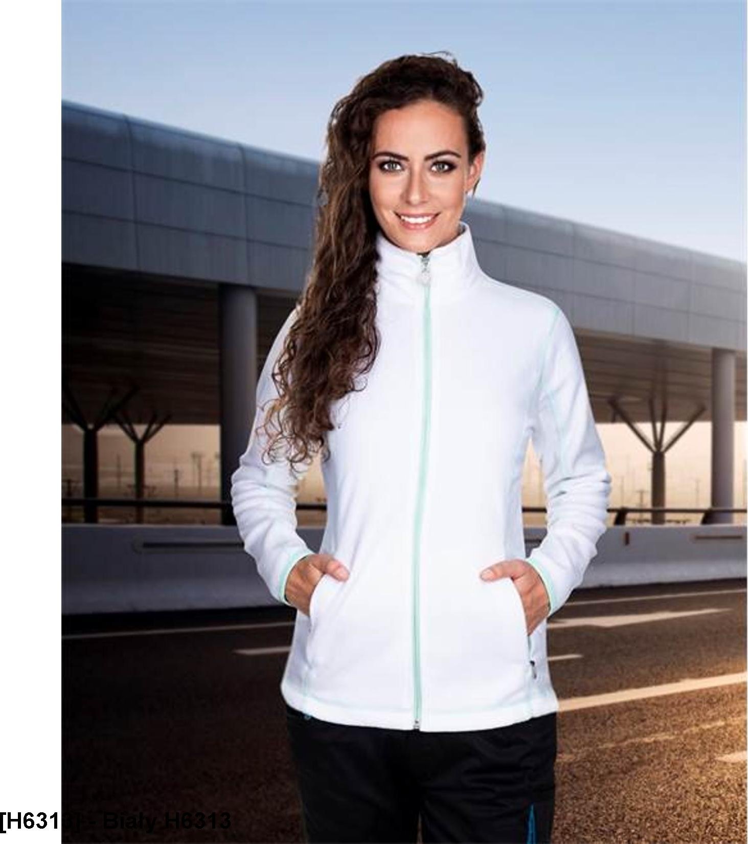 Ardon ARDON FLORET - bluza polarowa damska - Biały H6313 L