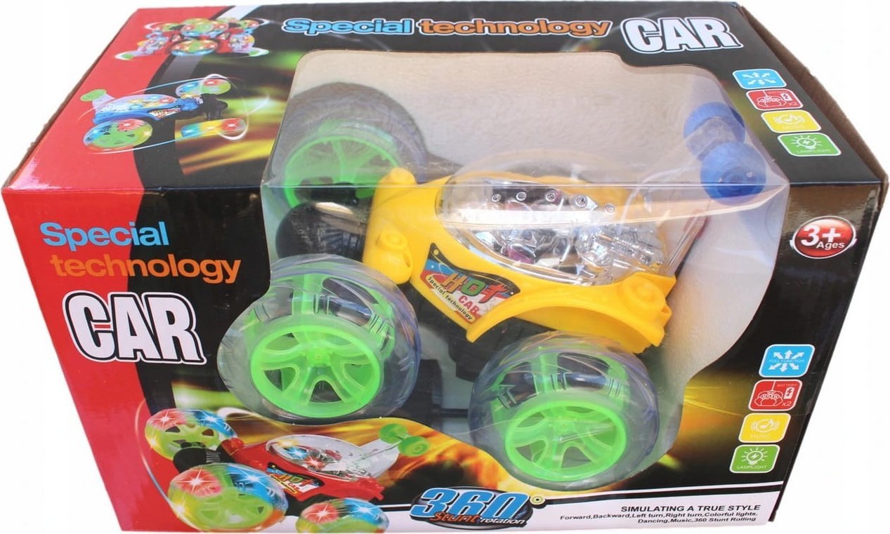 Gazelo Auto zdalnie sterowane Stunt Car USB