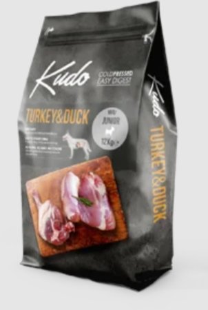 Kudo Indyk&Kaczka Medium Maxi Junior 12kg