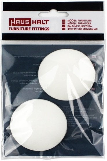 WHITE DOOR STOPPERS 2 PCS. D60. HAUSHALT