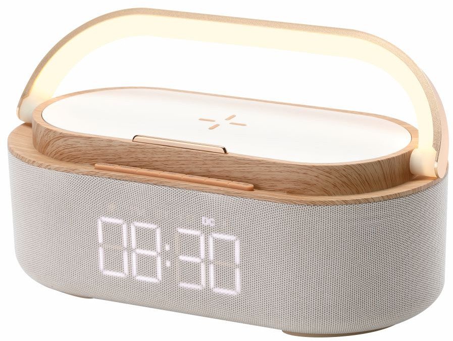 Radiobudzik z ładowaniem bezprzewodowym Manta VERONA