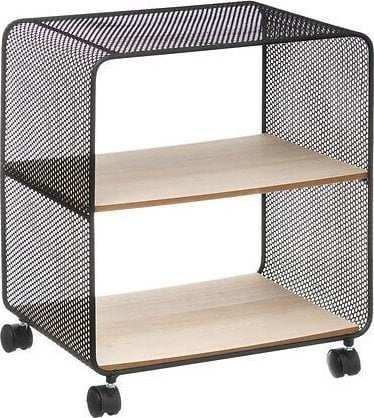 Atmosphera Szafka na kółkach SOUTH BAY, 2 półki, ażurowa konstrukcja