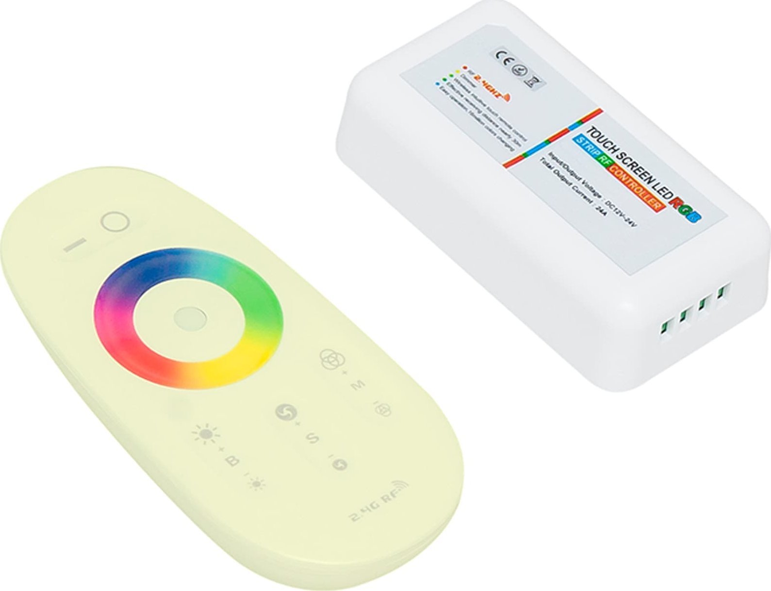 Blow 70-769# Sterownik rgb 216w z pilotem rf+ściemn