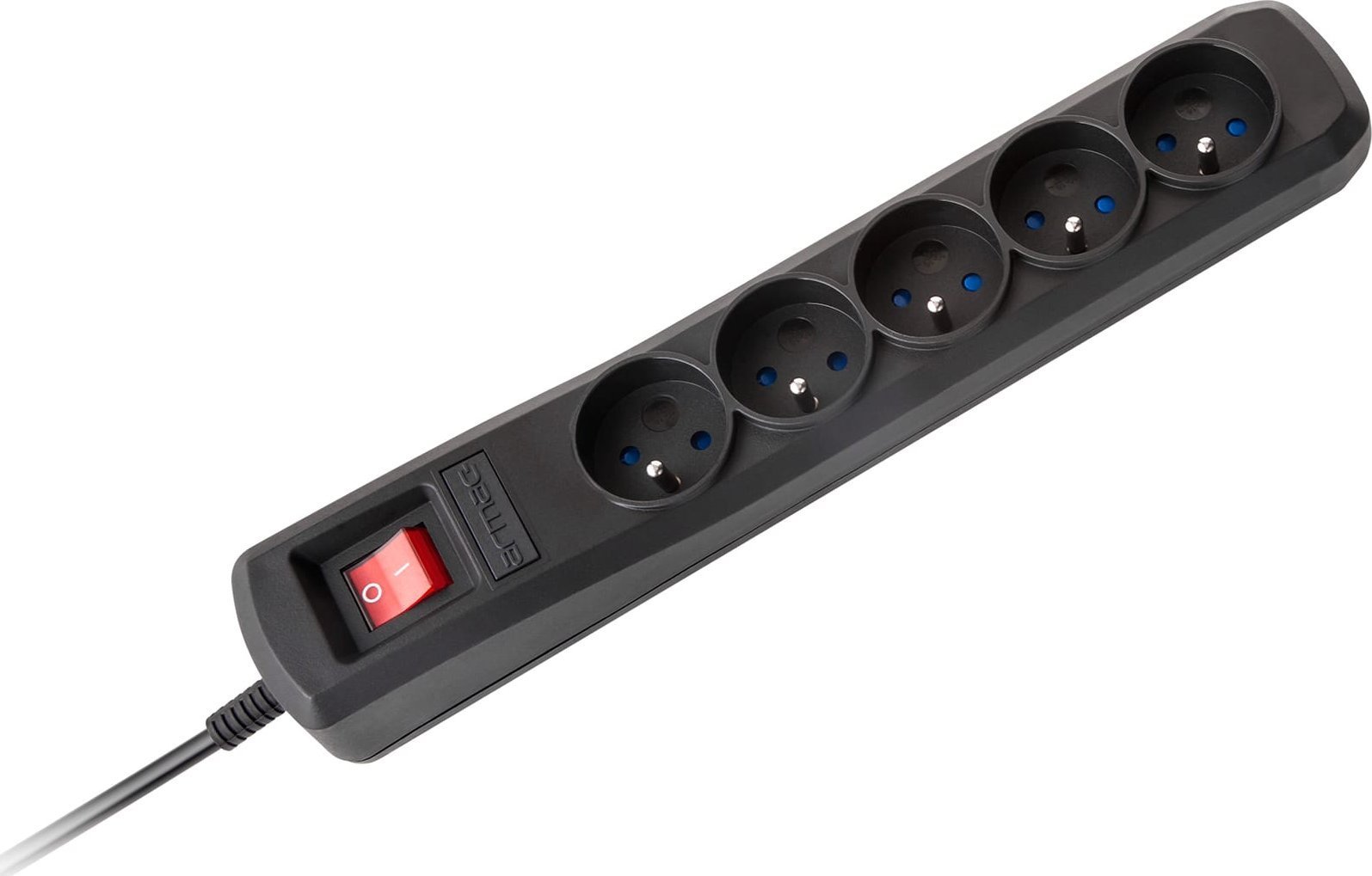 Listwa zasilająca R5 5g 5m czarna ARcon