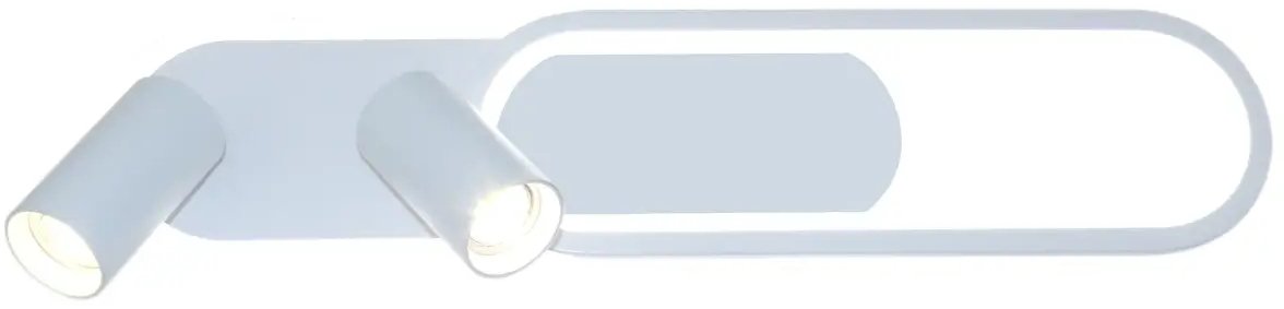 Podwójna lampa sufitow-ścienna Parma LP-0612/2C L WH LED 18W CCT biały