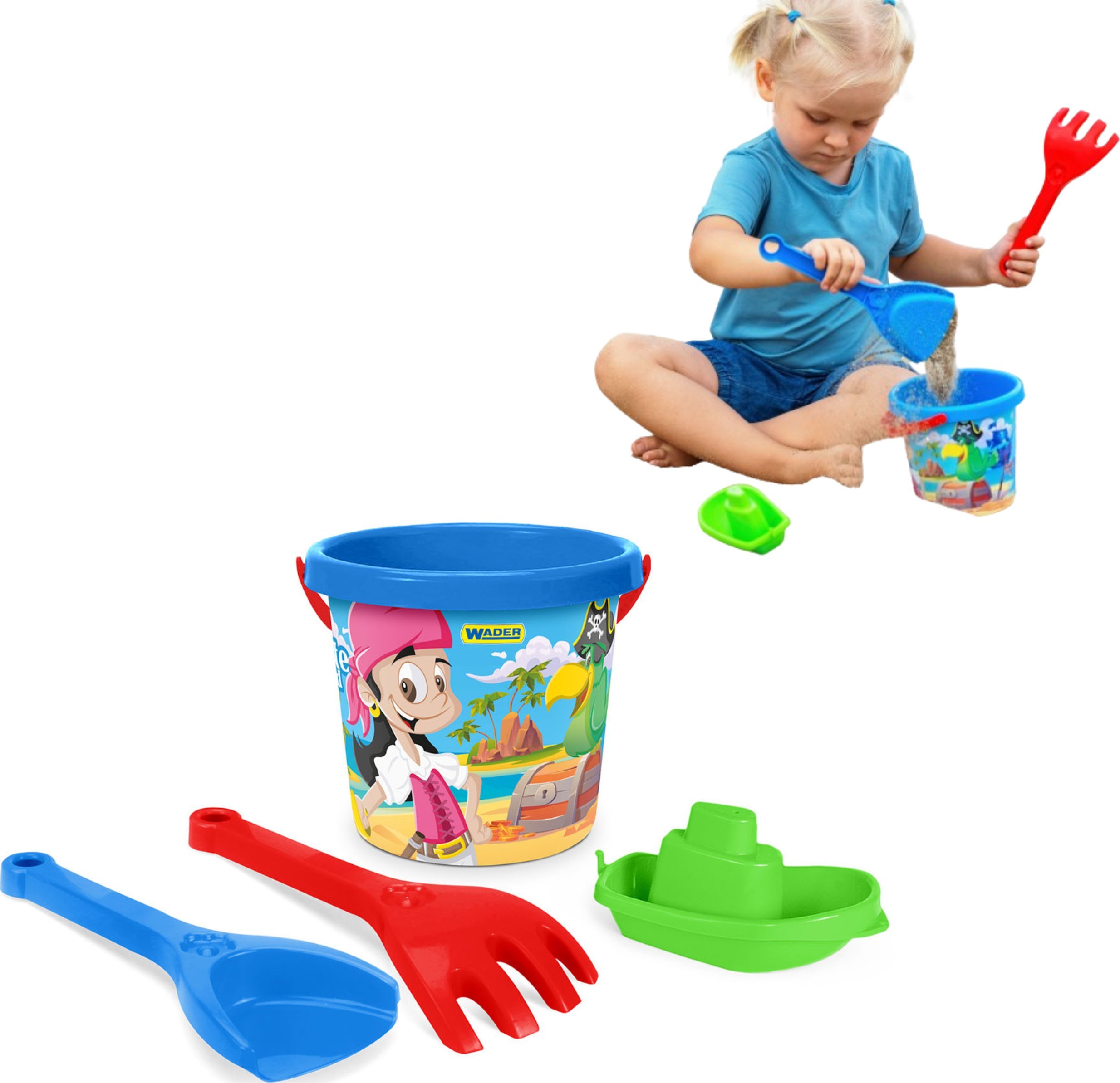 Wader KOMPLET DO PIASKU Z IML 4 EL WADER 75061