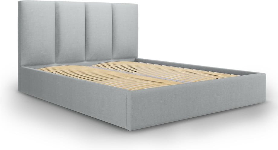 Lova Mazzini Beds Juniper 4, 180x200cm, šviesiai pilka