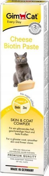 Triton GimCat Pasta z biotyną i serem 200g
