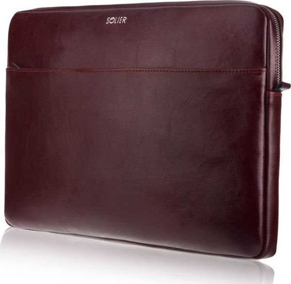 Etui Solier SA24A 15" Bordowy