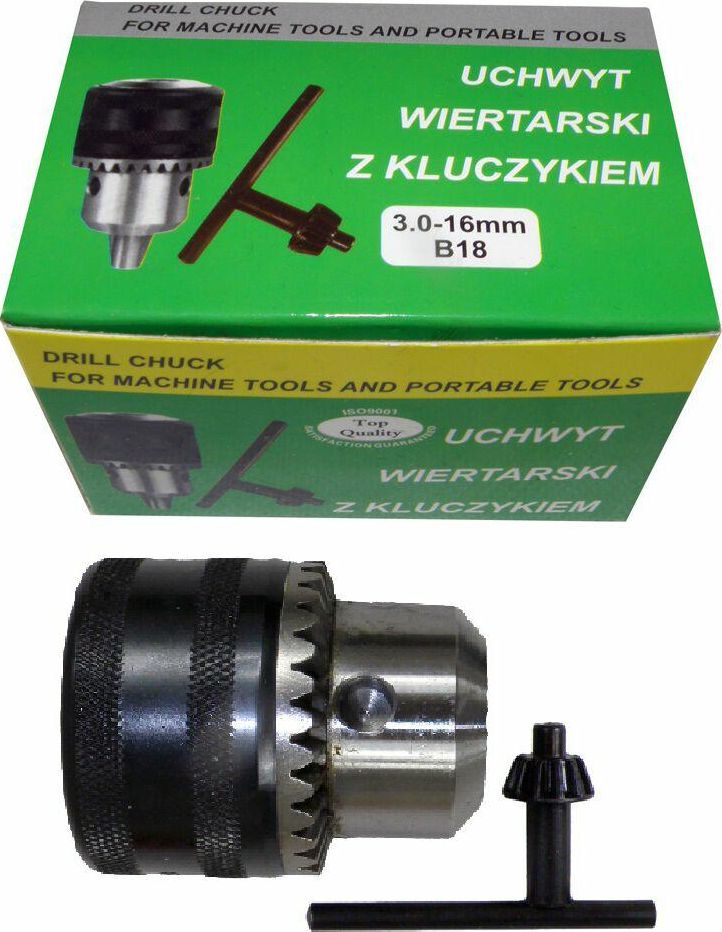 Silver GŁÓWKA DO WIERTARKI 16mm-B18-KLUCZYK /SILVER EXV004