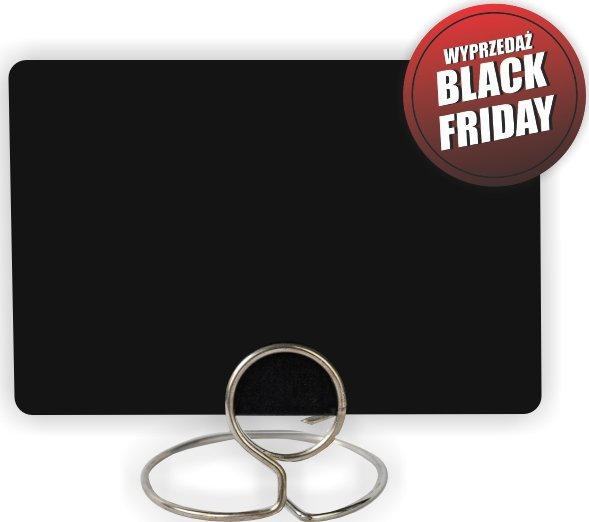 StudioCen Pin reklamowy na cenówkę- nadruk BlackFriday 10 szt.