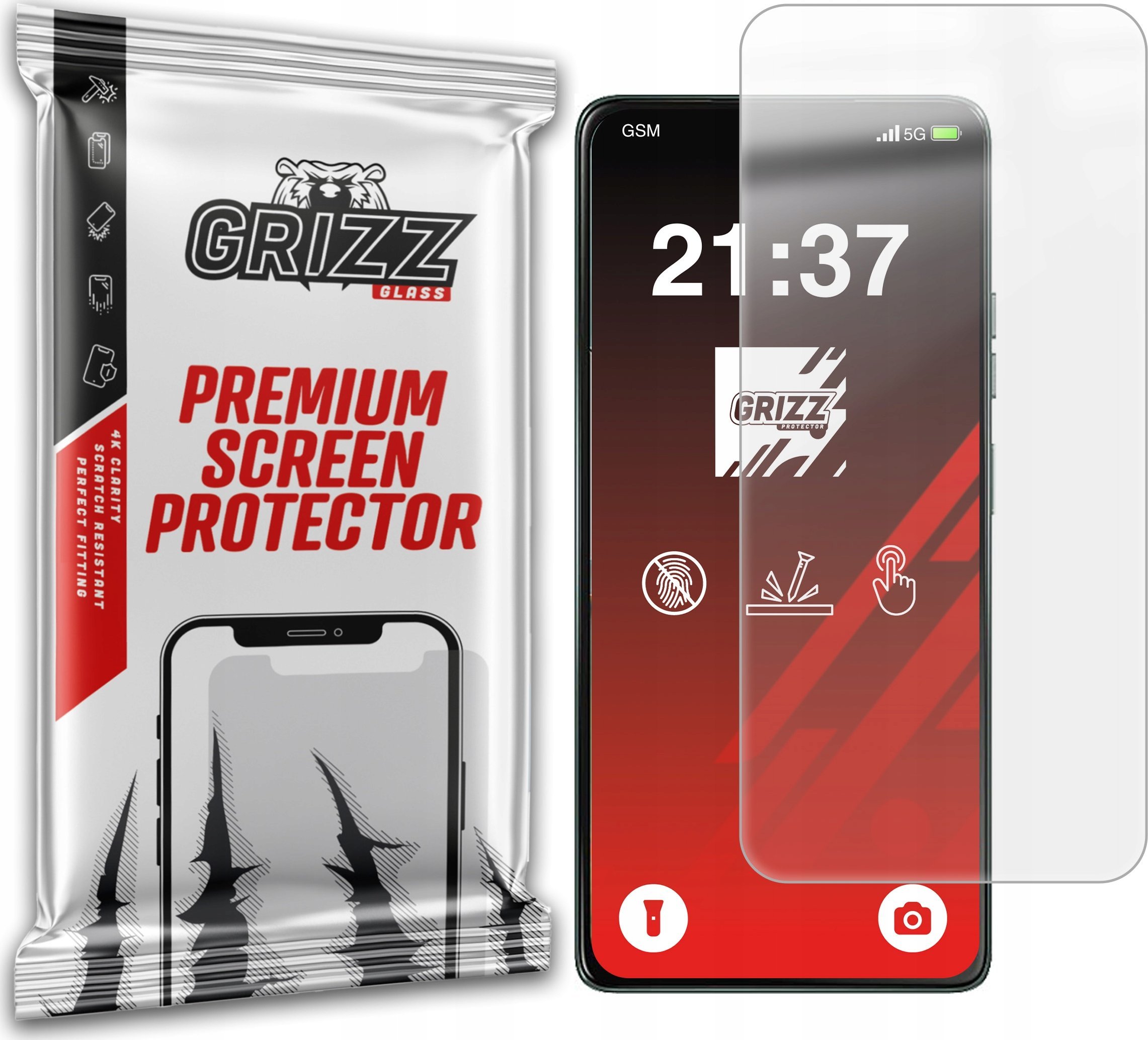 GrizzGlass Folia matowa GrizzGlass PaperScreen do Motorola Moto G75