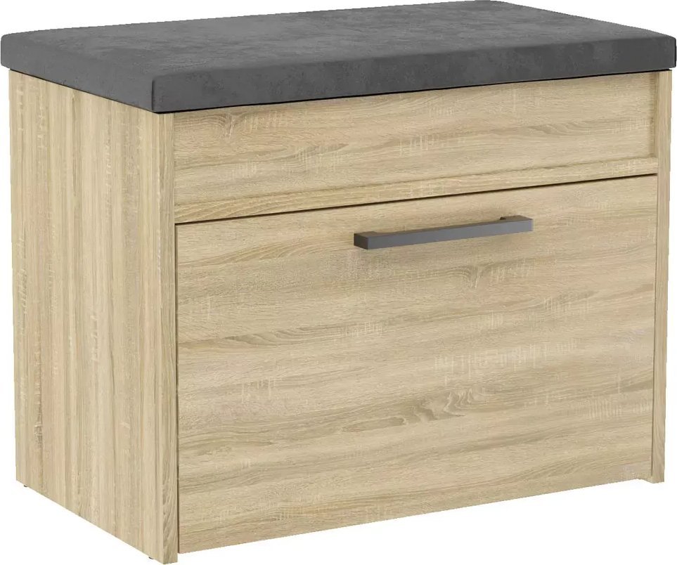 Elior Nowoczesna szafka na buty dąb sonoma - Triso 3X