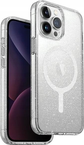 Uniq UNIQ etui LifePro Xtreme iPhone 15 Pro Max 6.7" Magclick Charging przezroczysty/tinsel lucent