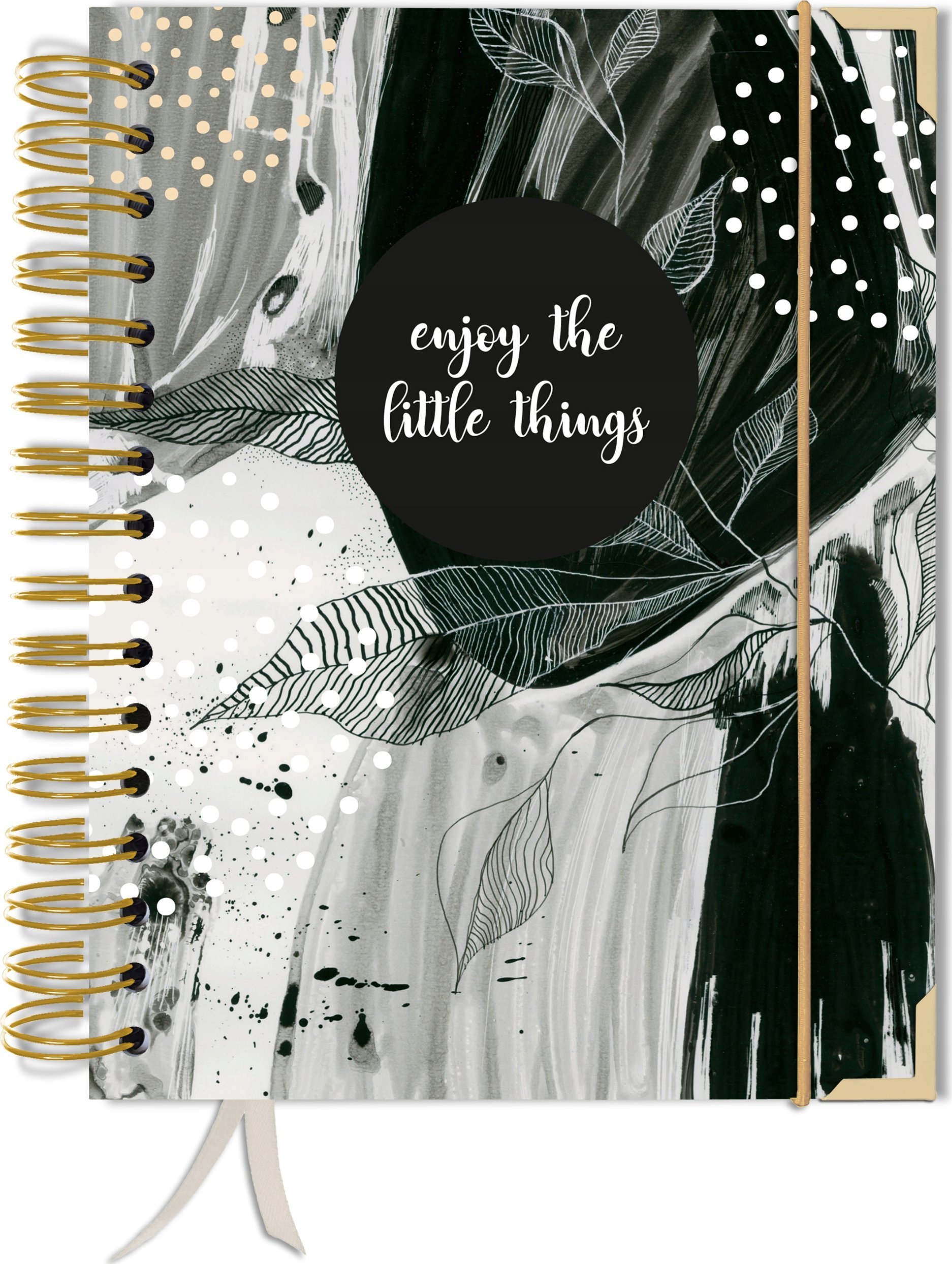 TadaPlanner Bullet journal 180 stron notatnik pamiętnik A5 kropki zeszyt