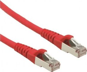 Roline ROLINE Patchcord Kat.6A S/FTP (PiMF) Component Level LSOH czerwony 15m