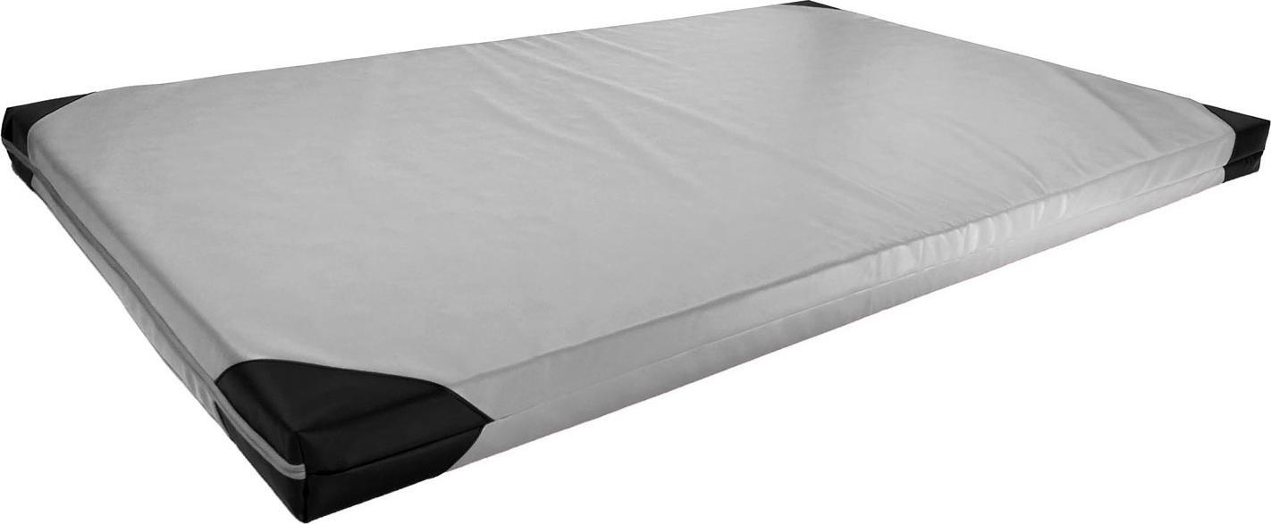 UnderFit Materac gimnastyczny 1-częściowy UF9518 200 cm x 120 cm x 5 cm szary
