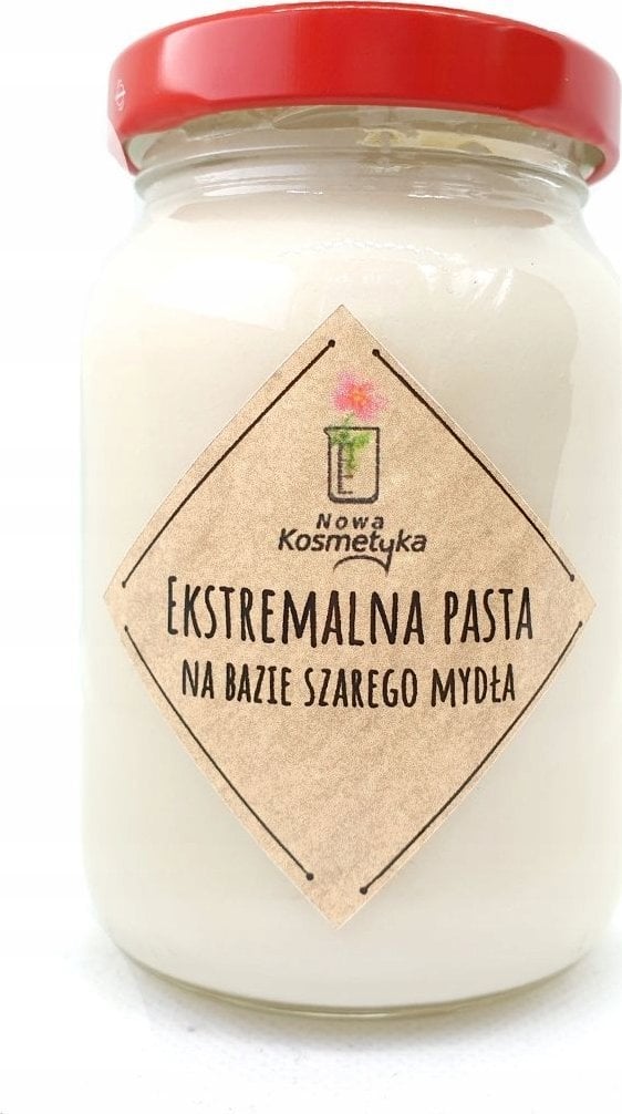 NOWA KOSMETYKA_Ekstremalna pasta czyszcząca na bazie szarego mydła 175g