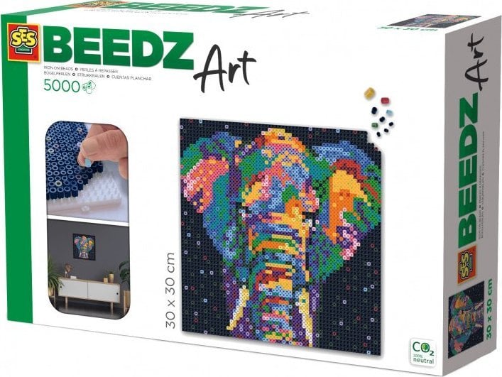 ses creative SES BeedzArt koraliki Fantazyjny słoń 06012 60121