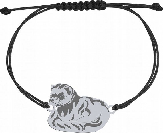 Radziszewska Jewellery Srebrna Bransoletka z FRETKĄ DEDYKACJA