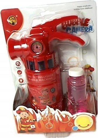 LUXMA Bańki mydlane gaśnica na baterie MY119Y-2 05037