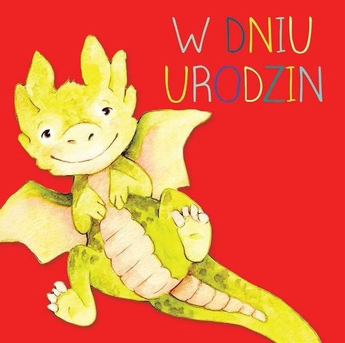 Clear Creation Karnet kwadrat CL4216_PO Urodziny Smok