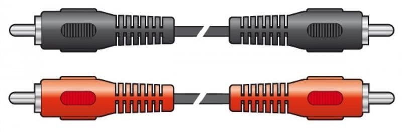 Kabel 2 x RCA phono - 2 x RCA phono - 3,0 m one size