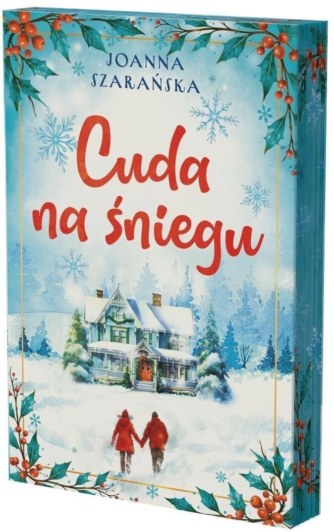 Cuda na śniegu (barwione brzegi)