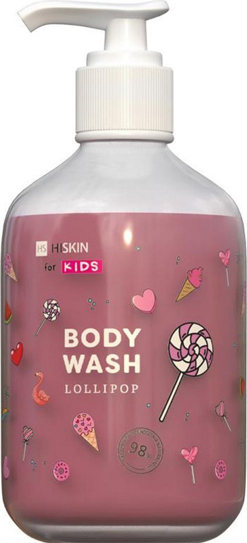 Hiskin Kids Body Wash Płyn do mycia ciała dla dzieci Lollipop 400ml