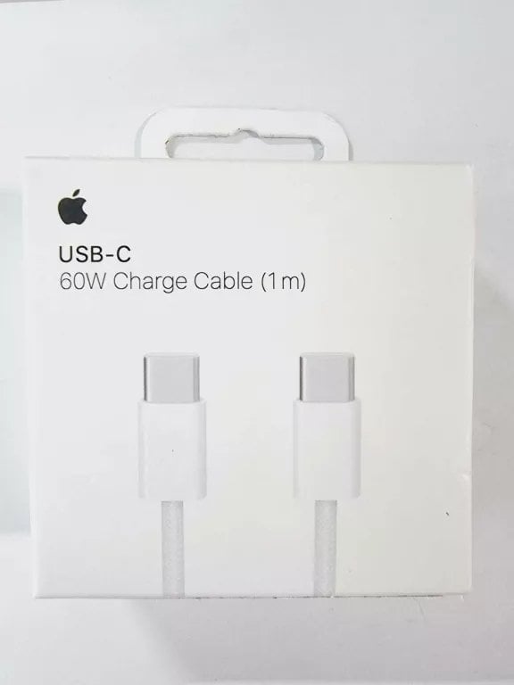 Kabel USB Apple USB-C - USB-C 1 m Biały (MW493ZM/A)