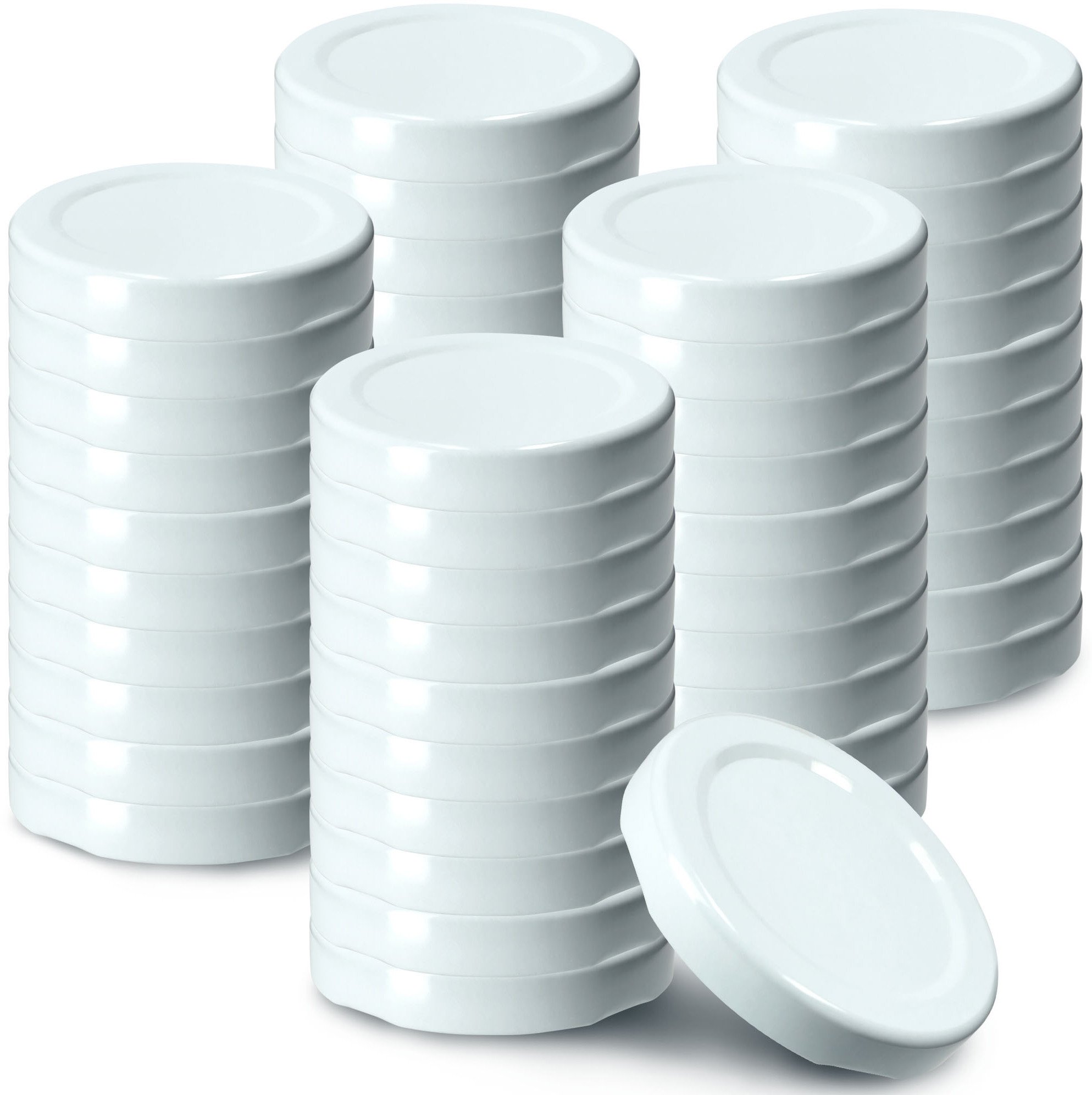 KADAX Zakrętki Do Butelek Słoików Nakrętka Wieczko Wieczka Fi33 50szt 3 Zaczepy