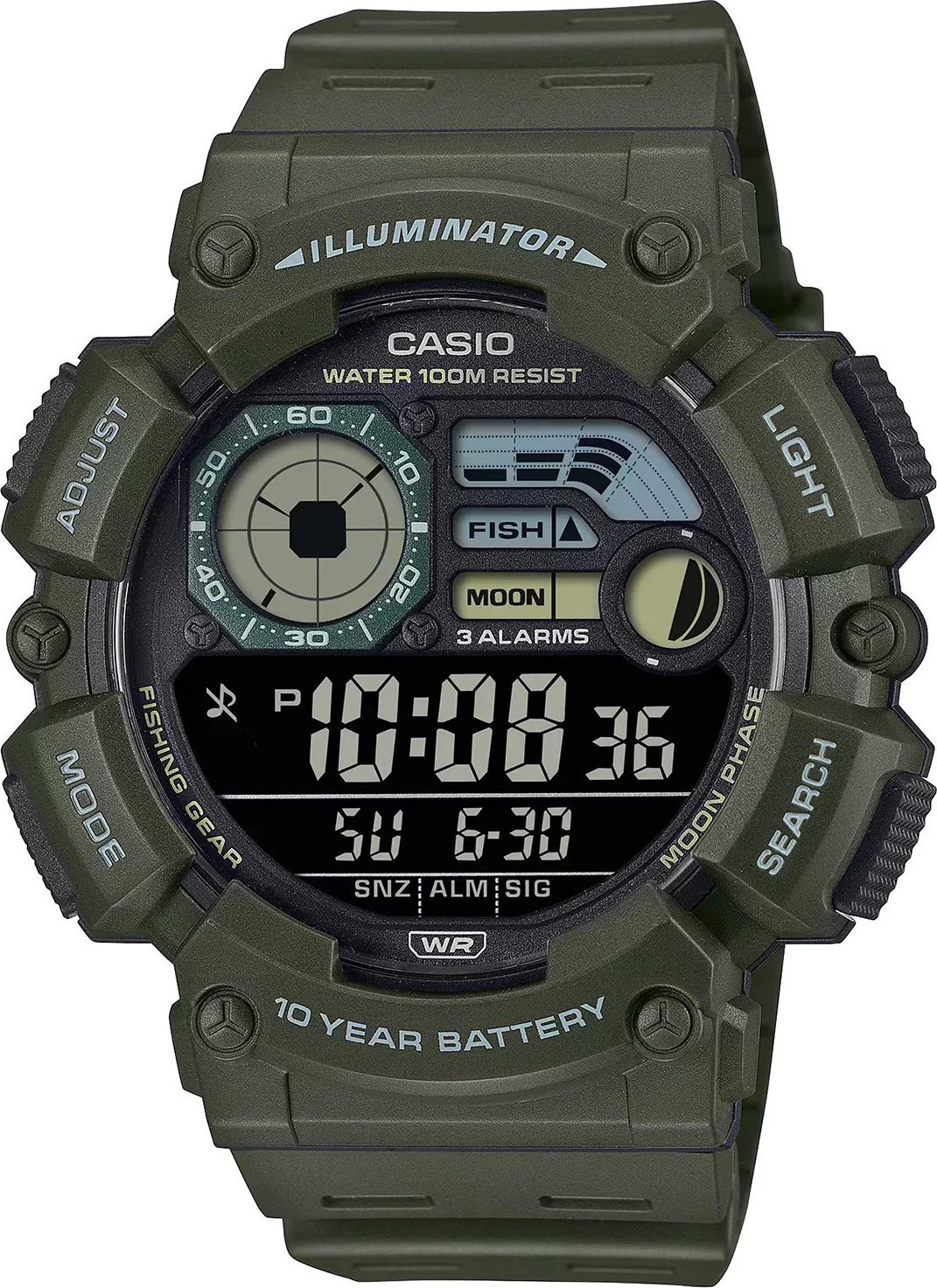 Zegarek Casio Zegarek męski Casio WS-1500H-3BVEF