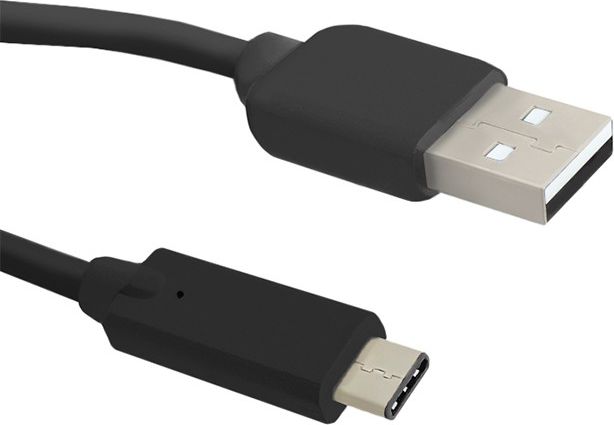 Kabel USB Qoltec USB-A - USB-C 1.2 m Czarny (50488)