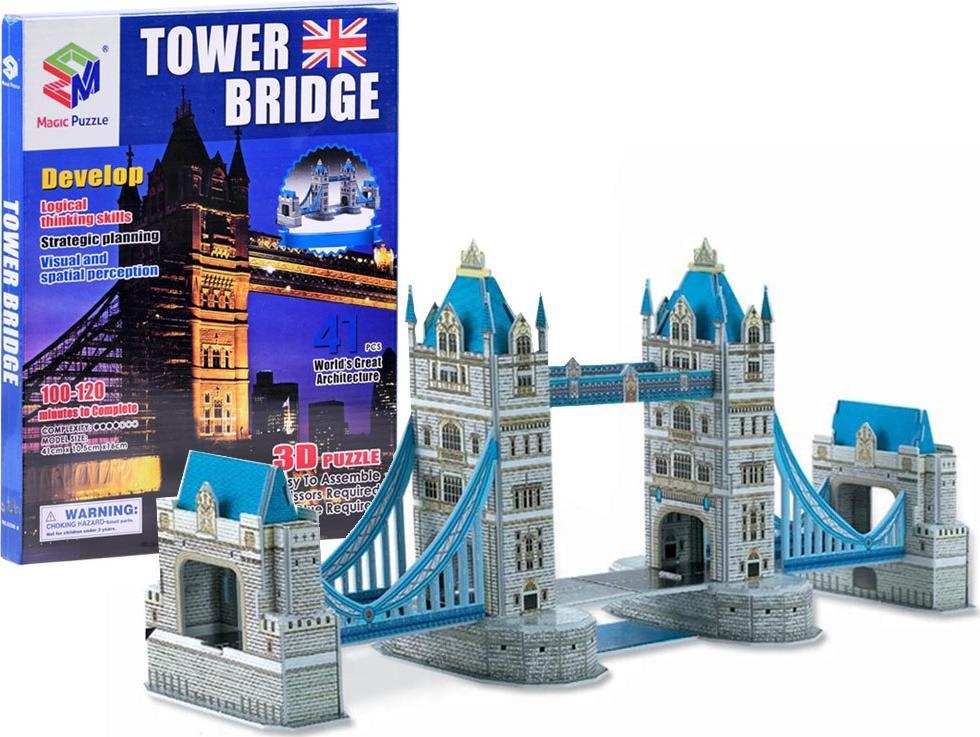 Jokomisiada Puzzle 3D 41 el. most Tower Bridge ZA3801
