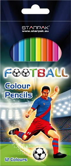 Starpak Kredki 12kol Football - 276561