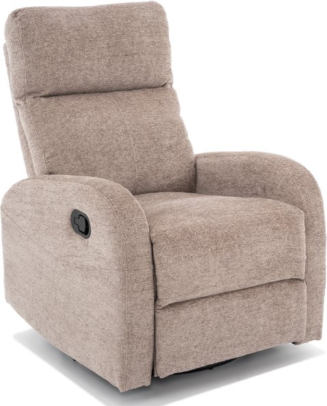 Fotel rozkładany z funkcją kołyski OLIMP RAVEN ciemny beż
