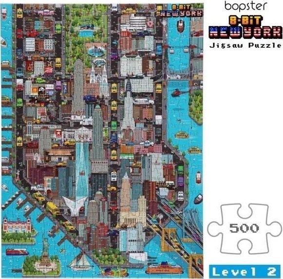 Puzzle 500 8-BIT Nowy Jork