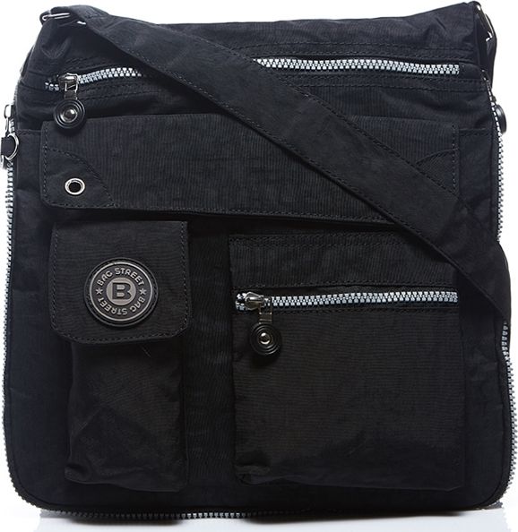 Bag Street Miejska torebka listonoszka czarna Kelly