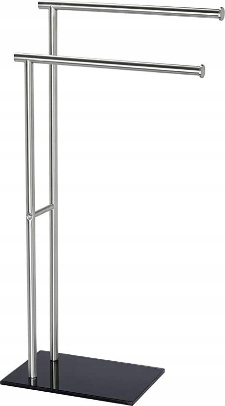 Wenko Stojak na ręczniki LIMA - 2 ramienny, stal nierdzewna, WENKO