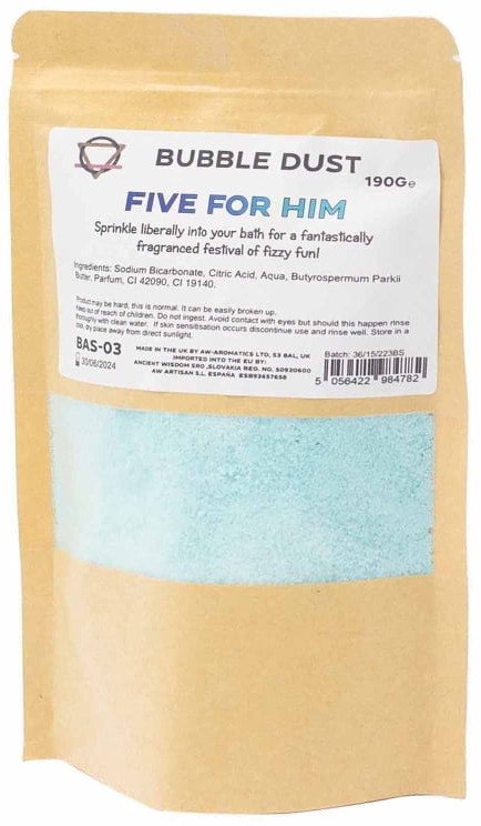 Puder do kąpieli - Męskie perfumy