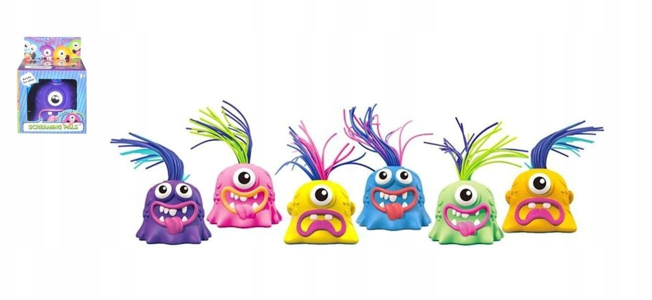 Figurka potworek z dźwiękiem