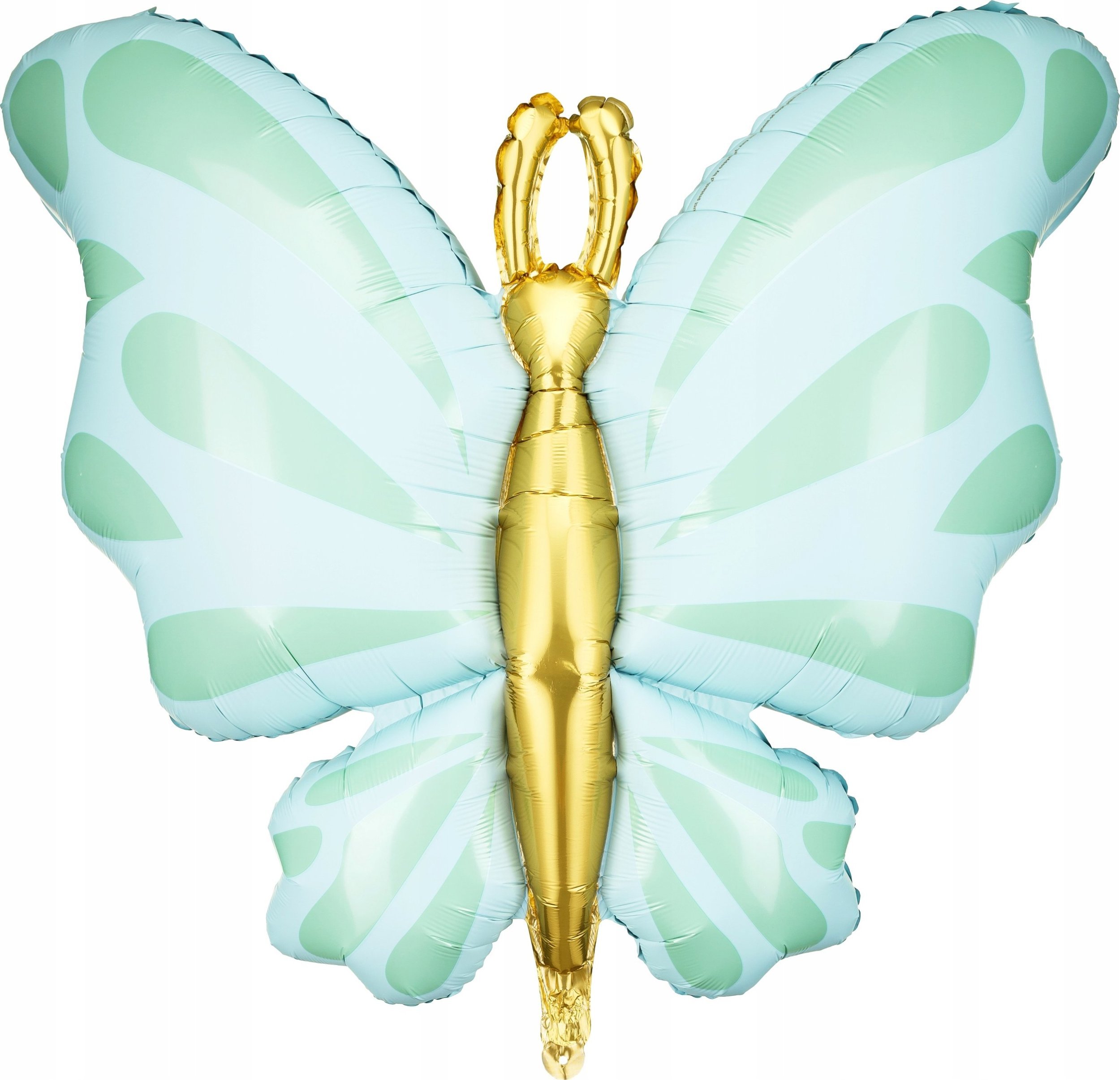 Balon fol.Motyl 69x69cm mięta 64669