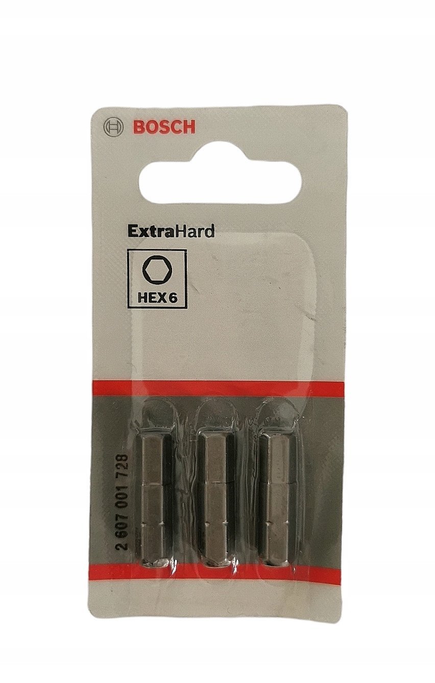 BIT 6KT 6,0MM EH 3PC