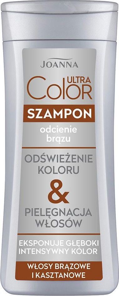 Joanna Ultra Color System Szampon do włosów brązowych i kasztanowych 200 ml