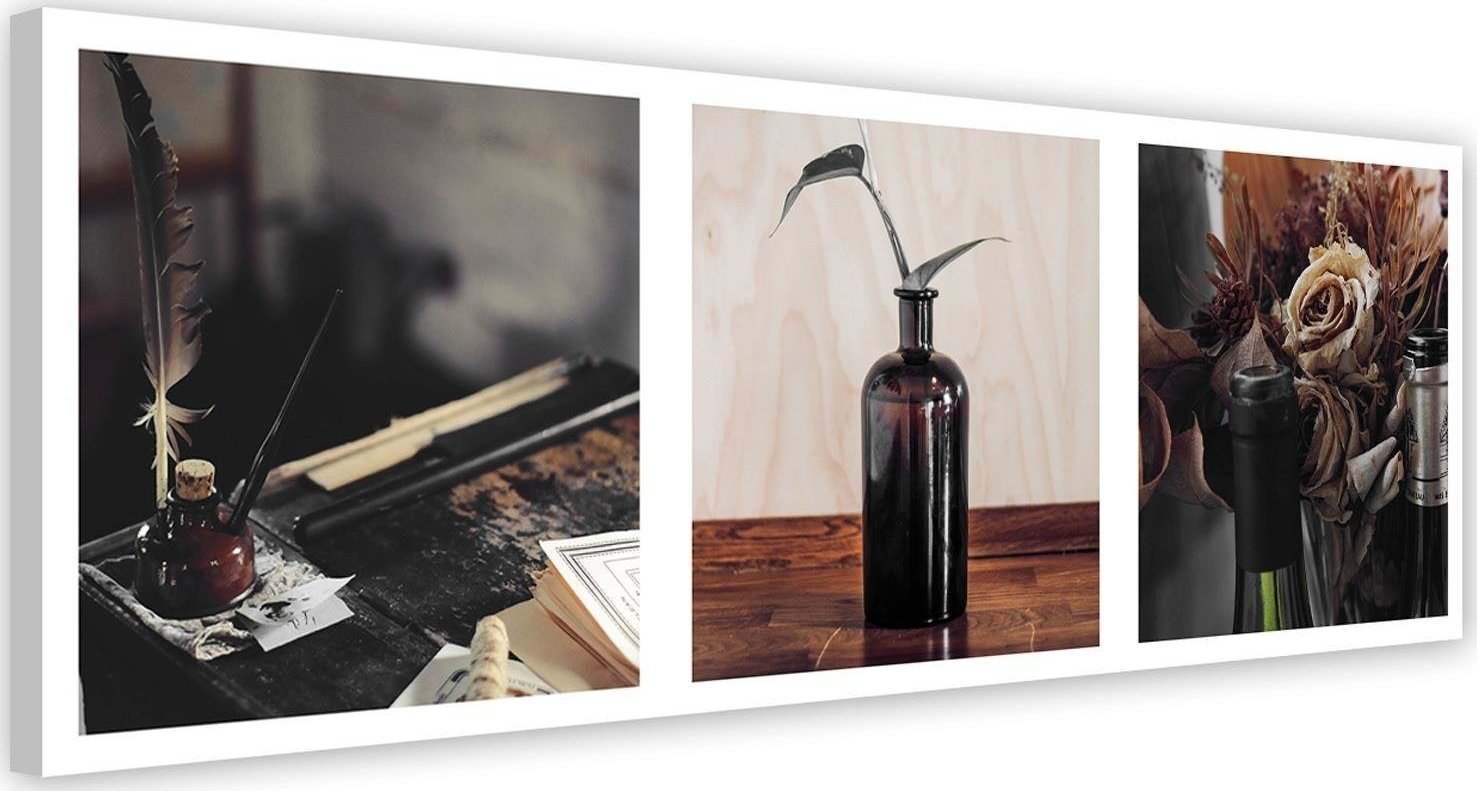 Feeby Obraz na płótnie, Martwa natura set - 120x40