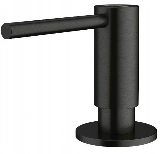 Franke dozownik ze stali szlachetnej do mydła lub płynu do naczyń Atlas, czarny 112.0717.102