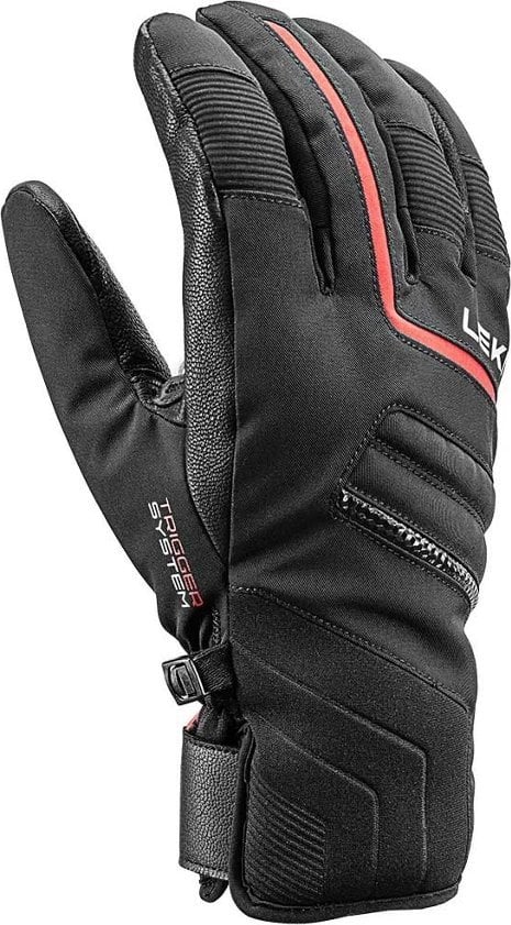 Leki LEKI RĘKAWICE Falcon 3D black/red 7.0