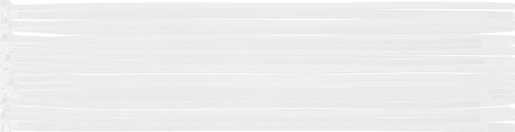 Neo Opaski zaciskowe EXTREME 7.6 × 400 mm, białe, 50 szt.