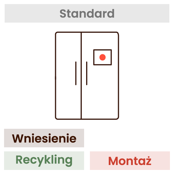 Montaż lodówki Side By Side