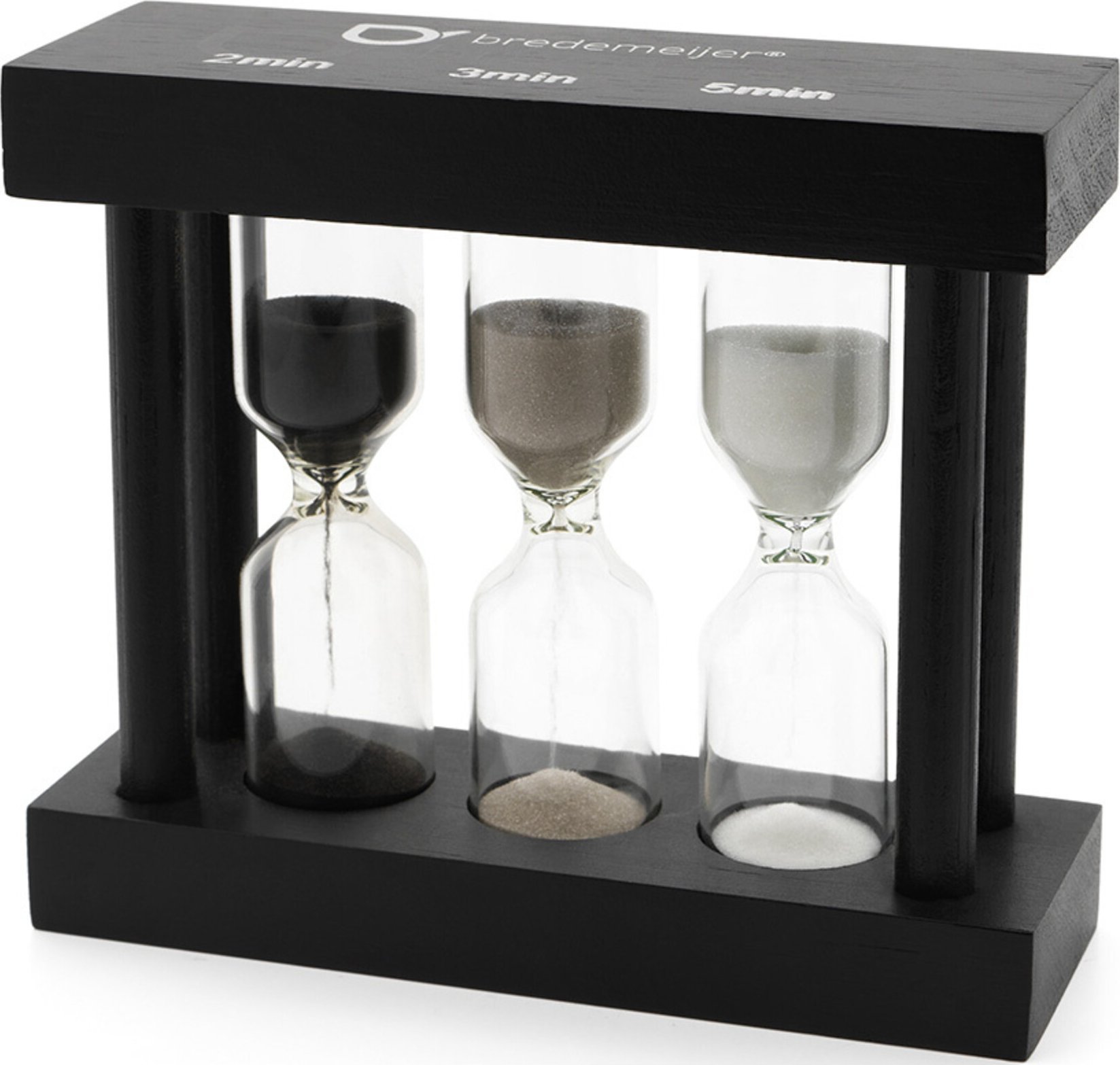 Minutnik Bredemeijer Bredemeijer Tea Timer 3fold black 2/3/5 Minutes 195005